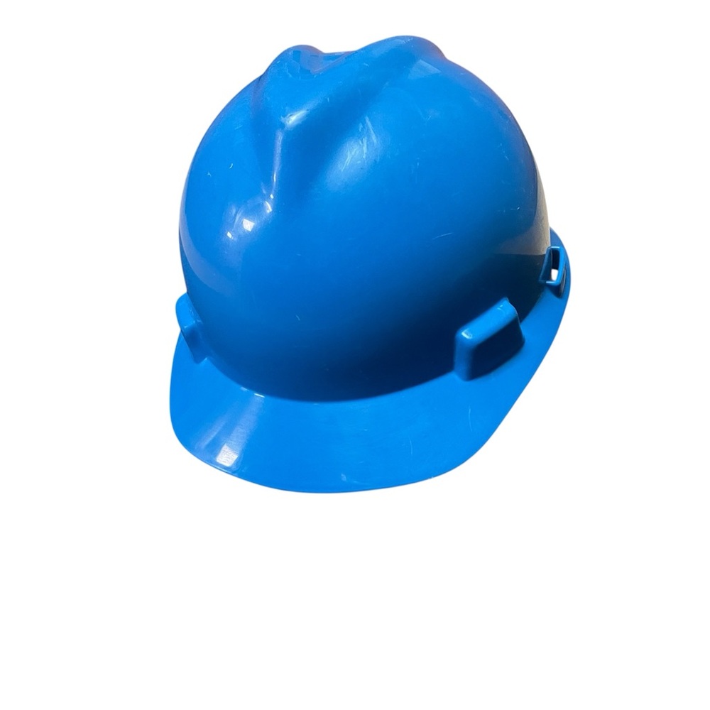 MSA V-Gard Blue Hard Hat,size M
